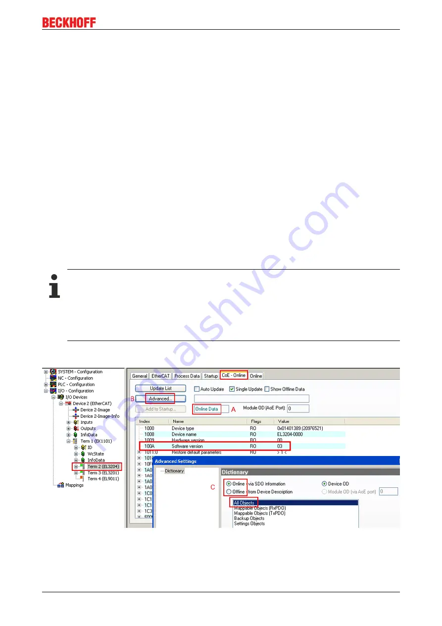 Beckhoff EK1122 Documentation Download Page 75