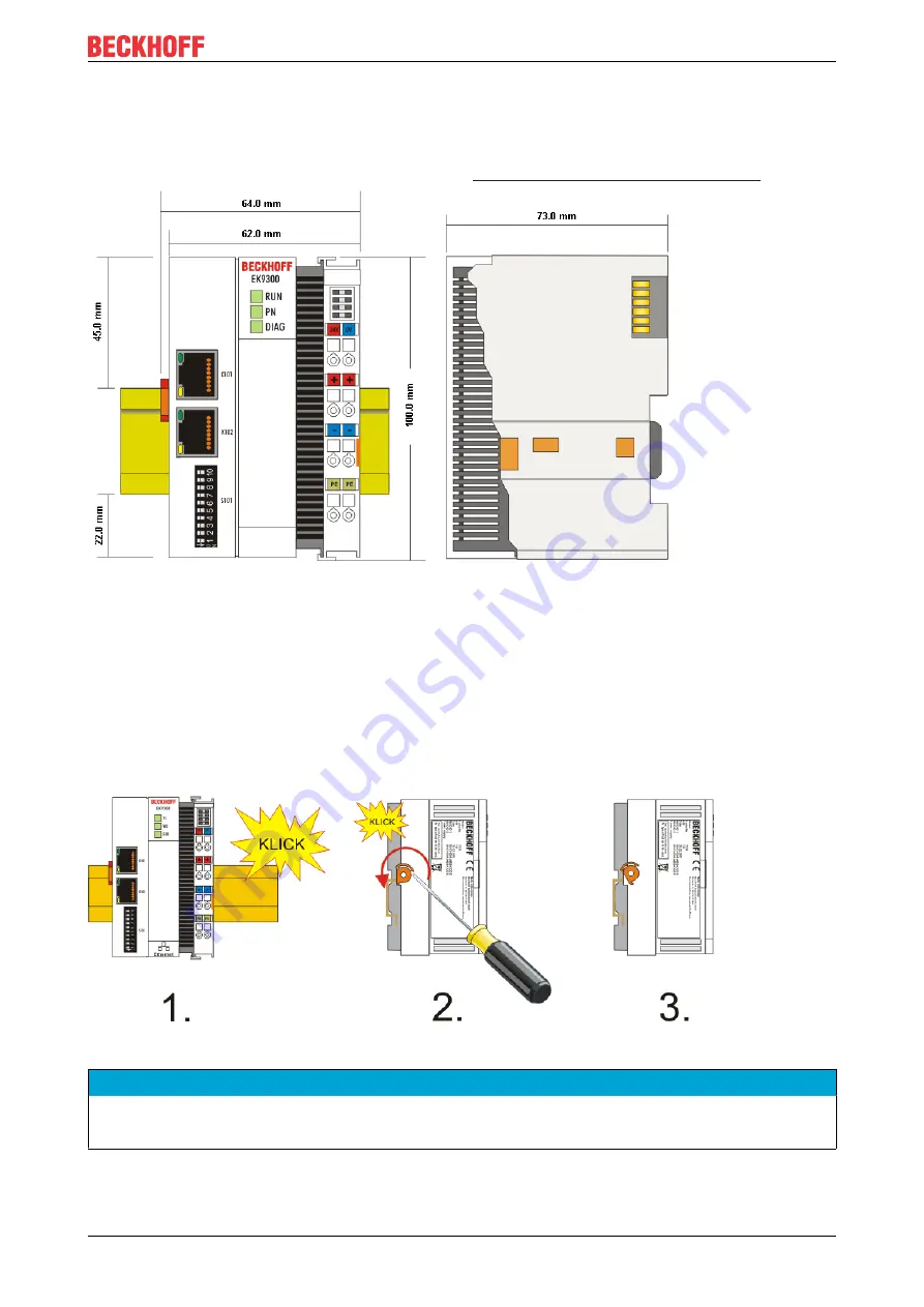 Beckhoff EK9500 Documentation Download Page 17