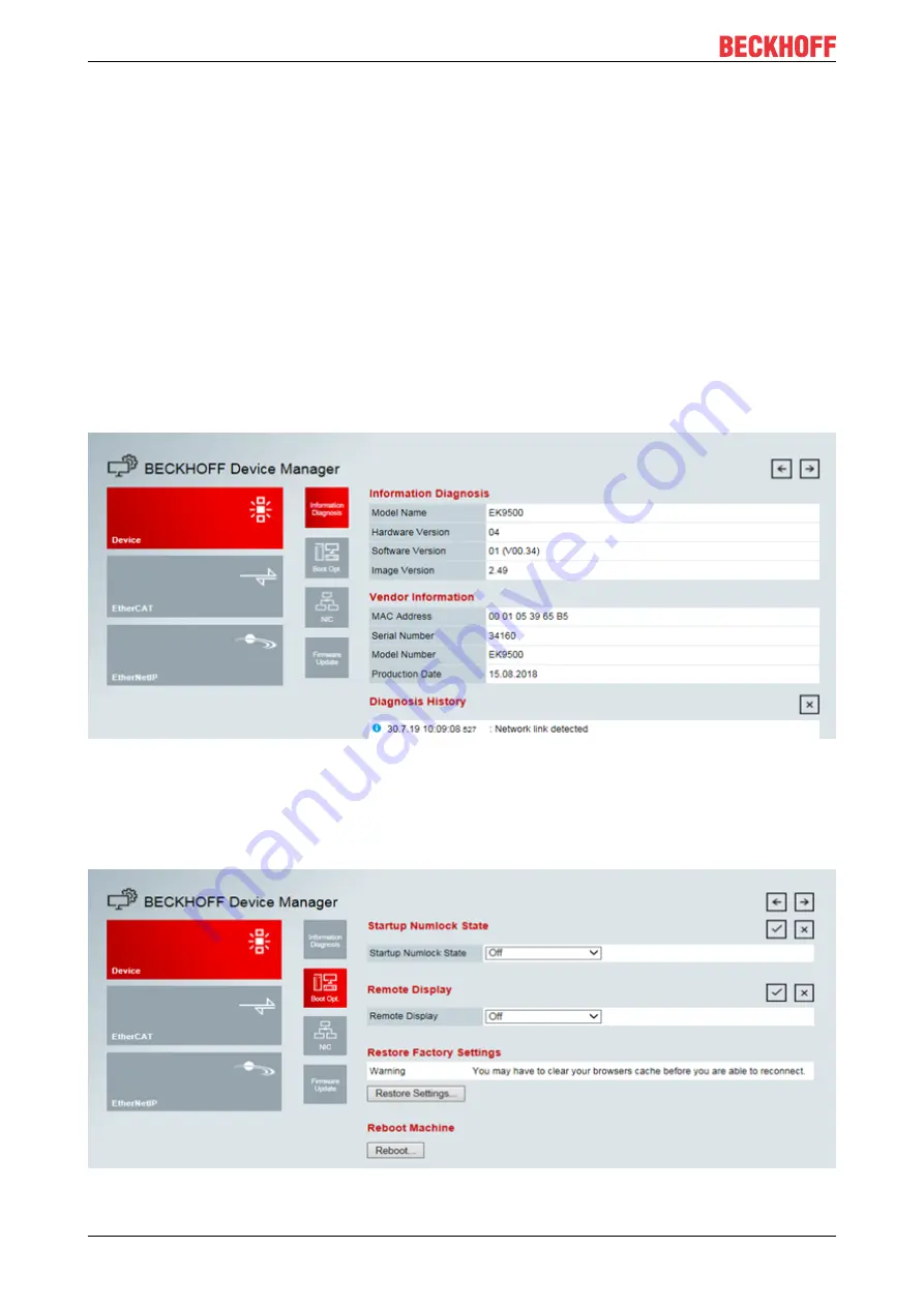 Beckhoff EK9500 Documentation Download Page 30