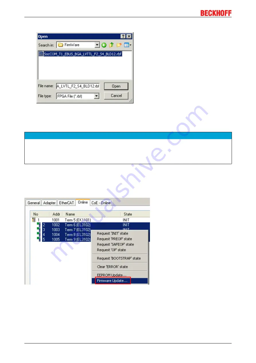 Beckhoff EL922 Series Documentation Download Page 164