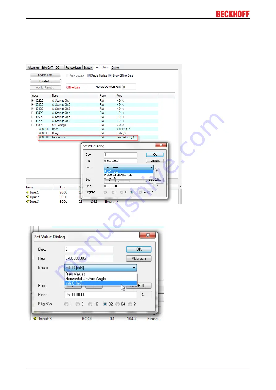 Beckhoff EP1 Series Documentation Download Page 36