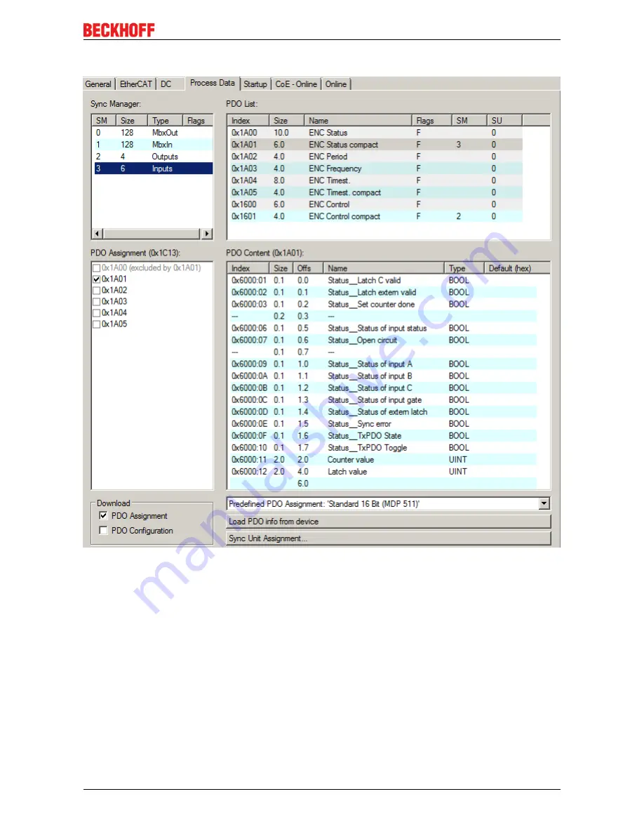 Beckhoff EP5 Series Documentation Download Page 77