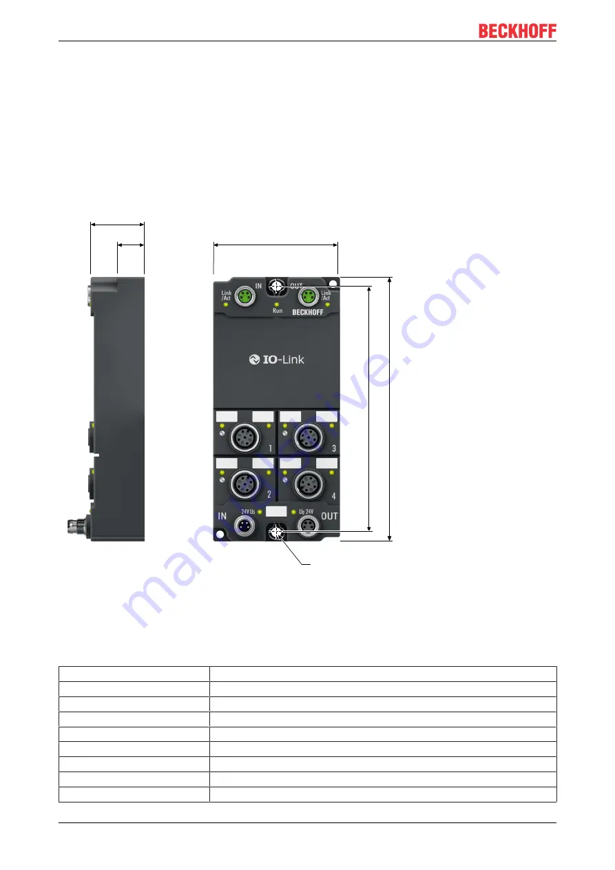 Beckhoff EP6224 Documentation Download Page 22