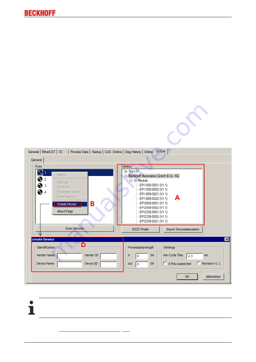 Beckhoff EPI3 Series Documentation Download Page 59