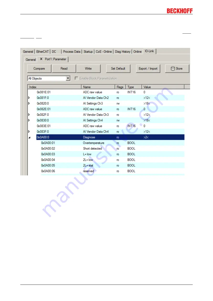 Beckhoff EPI3 Series Documentation Download Page 78