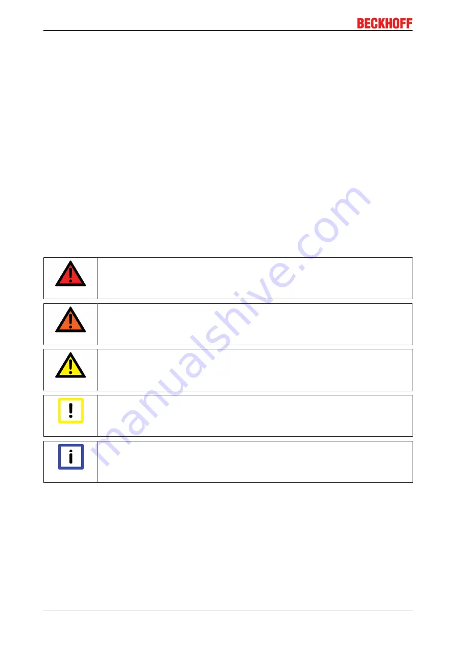 Beckhoff KL2784 Documentation Download Page 6