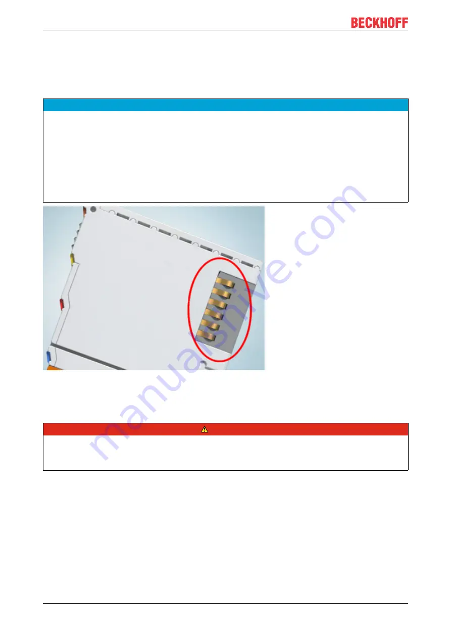 Beckhoff KL9020 Скачать руководство пользователя страница 14