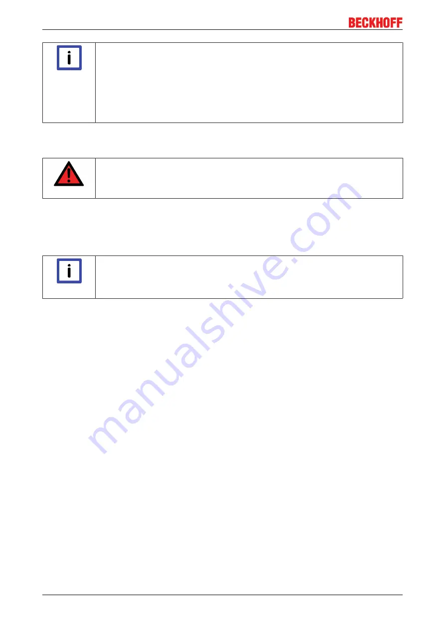 Beckhoff TwinSAFE EJ Series Operation Manual Download Page 14