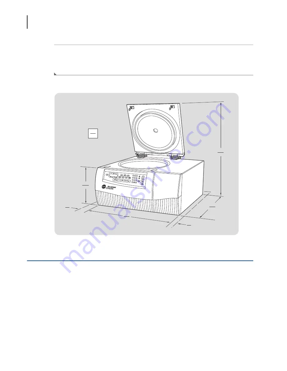 Beckman Coulter Allegra X-14 sERIES Instructions For Use Manual Download Page 46