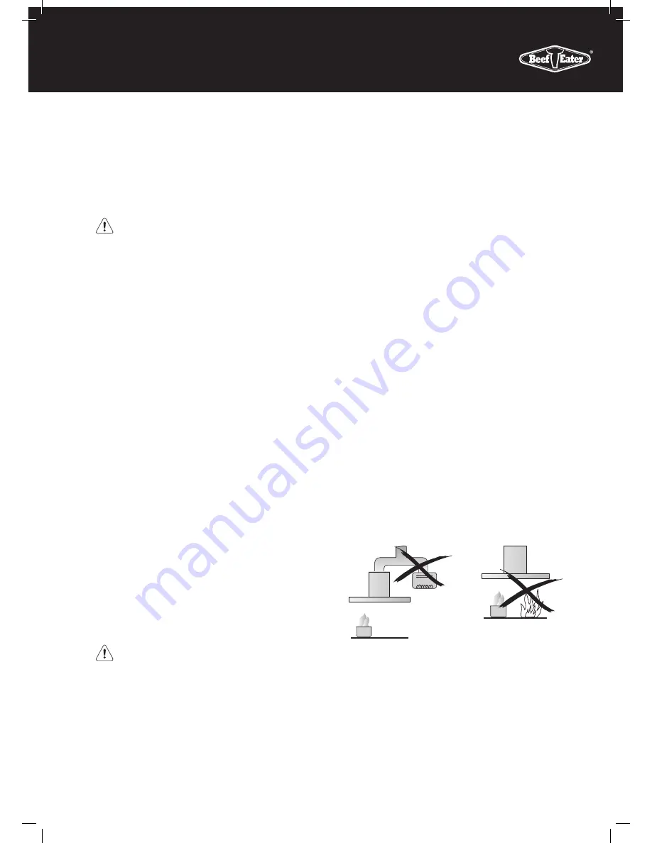 Beef Eater BS27300 Assembly And Operating Instructions Manual Download Page 3