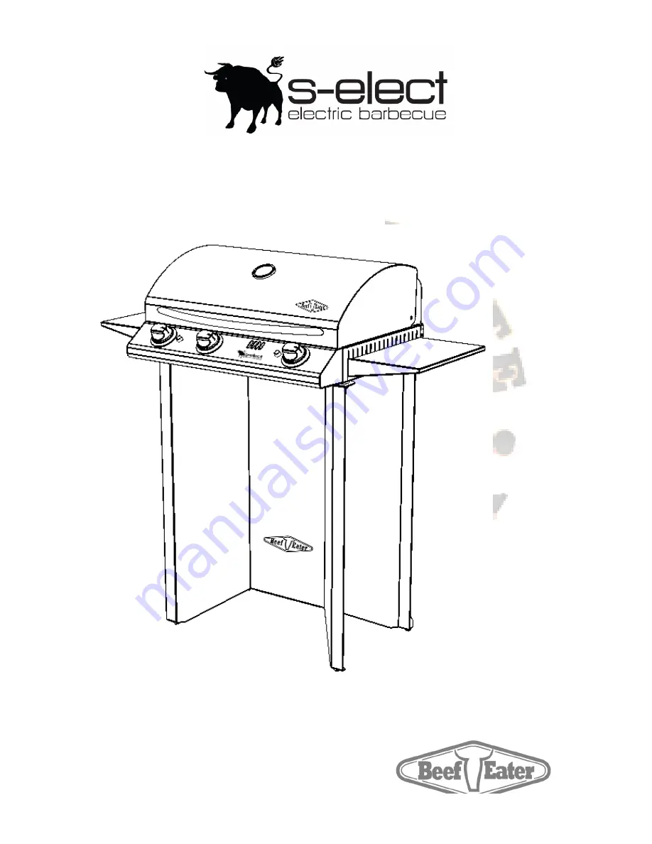 BeefEater S-ELECT 14820 Installation Instructions Manual Download Page 1