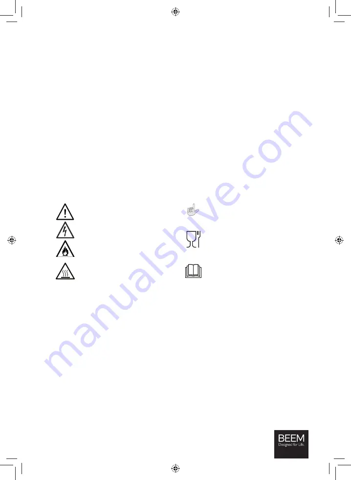 Beem 03201 Instruction Manual Download Page 63