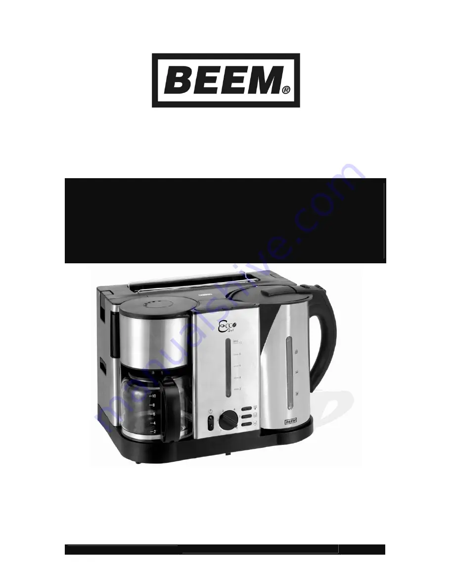 Beem Ecco MF3450-A Instruction Manual Download Page 1