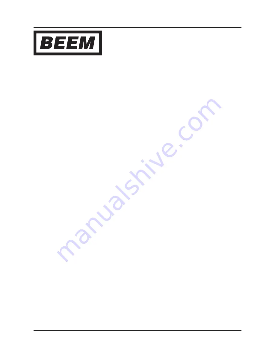 Beem Samowar 2017 User Manual Download Page 1