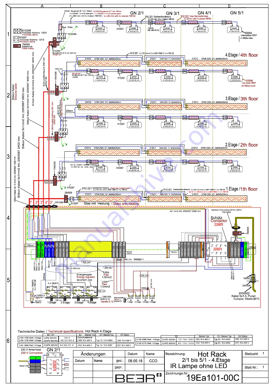 BEER GN 3/1 Operating Instructions & Installation Instructions Download Page 23