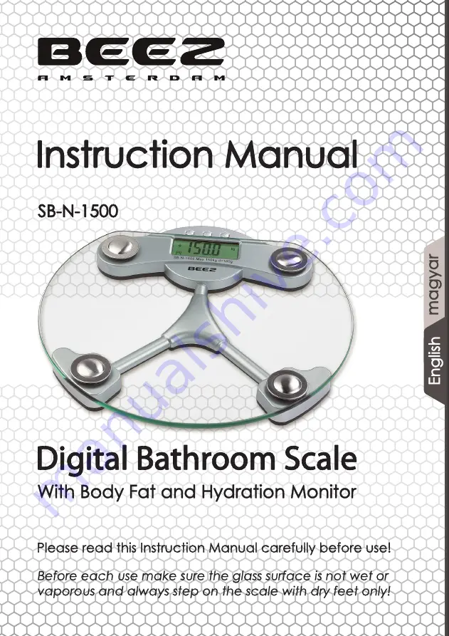 BEEZ SB-N-1500 Instruction Manual Download Page 7