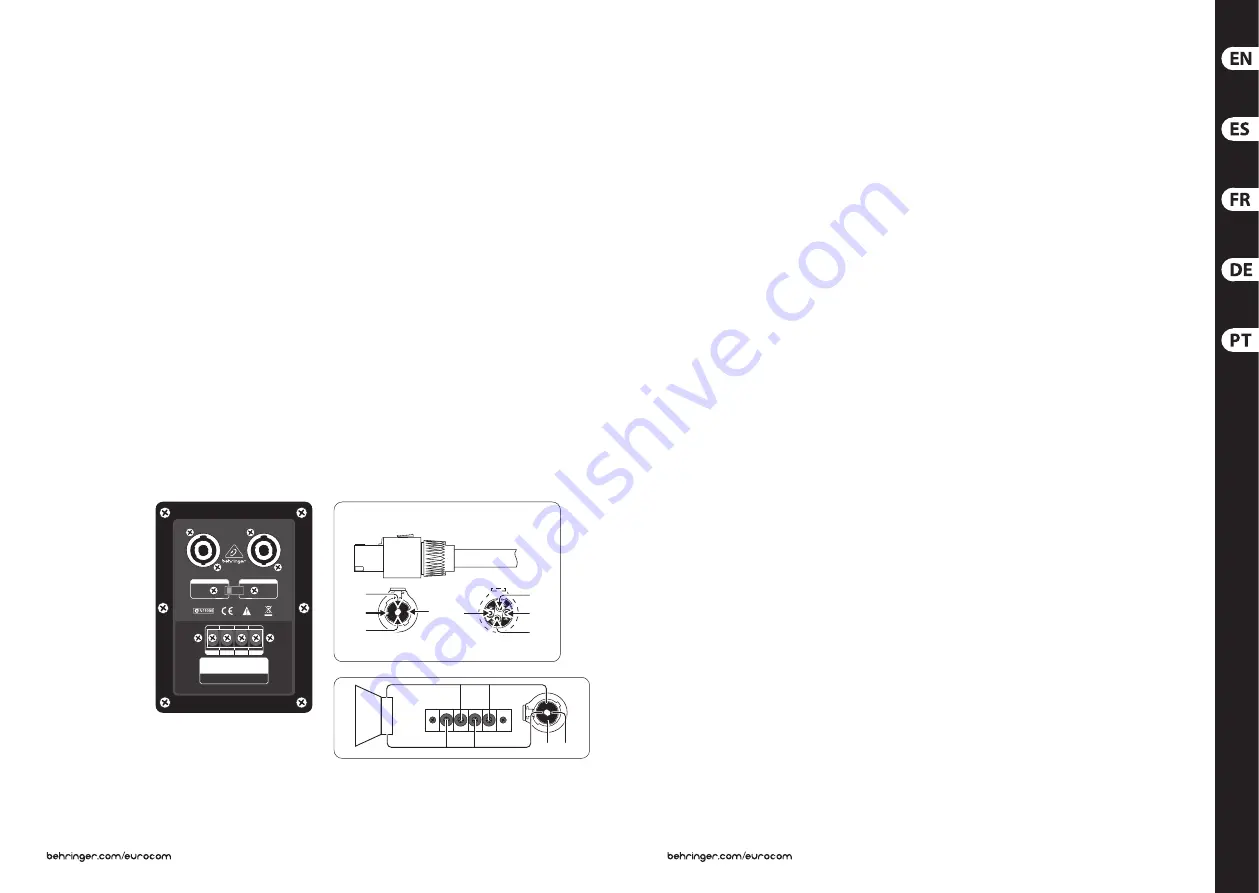 Behringer CL3564 Quick Start Manual Download Page 10