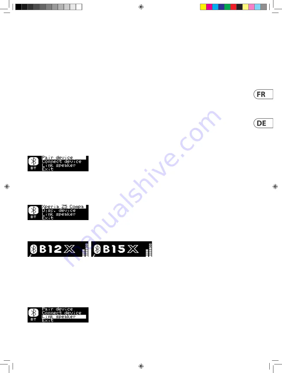 Behringer EUROLIVE B12X Quick Start Manual Download Page 43