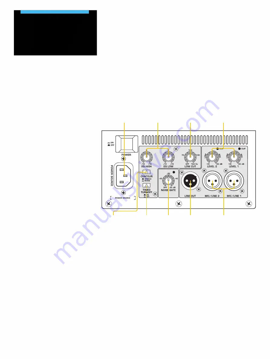 Behringer eurolive b512dsp Скачать руководство пользователя страница 4