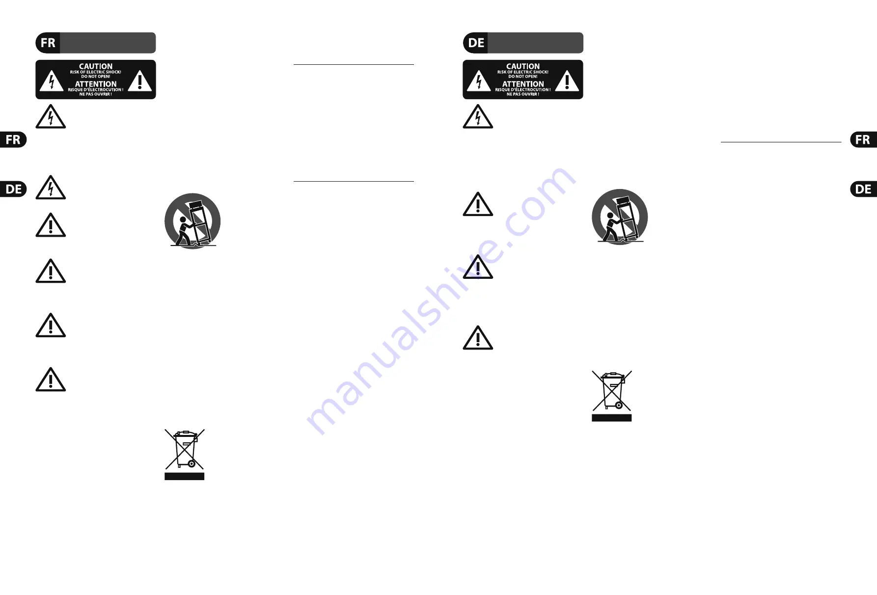 Behringer europort ppa200 Quick Start Manual Download Page 3