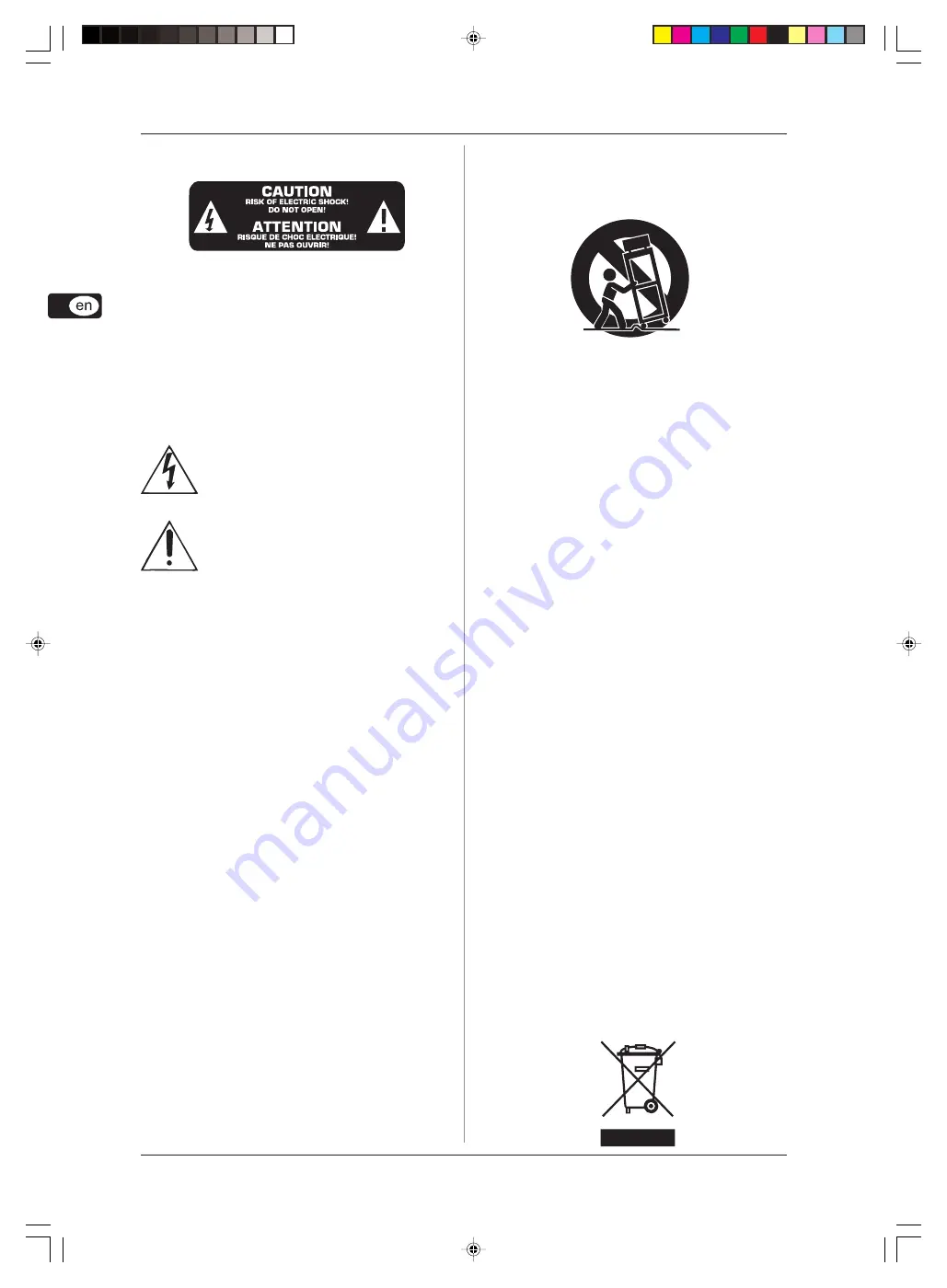 Behringer SU9920 User Manual Download Page 2