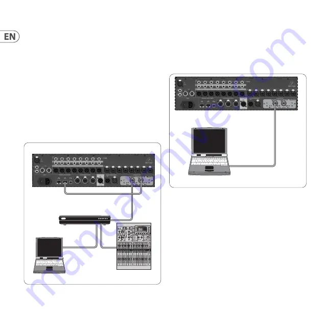 Behringer WING-DANTE Quick Start Manual Download Page 16