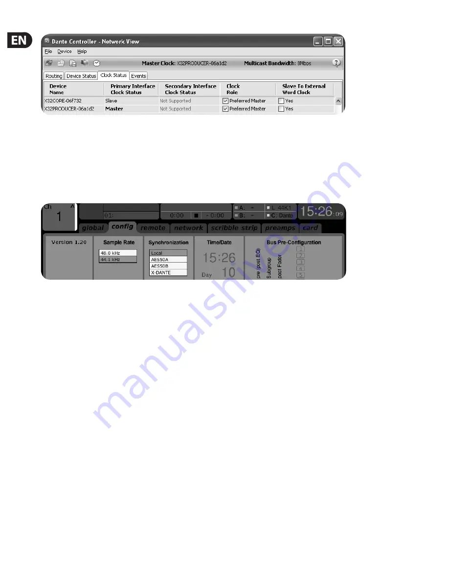 Behringer X-DANTE Quick Start Manual Download Page 14