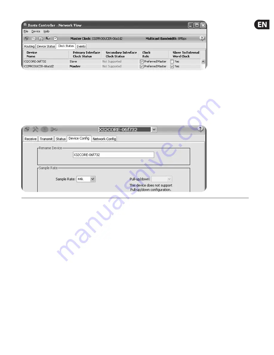 Behringer X-DANTE Quick Start Manual Download Page 15