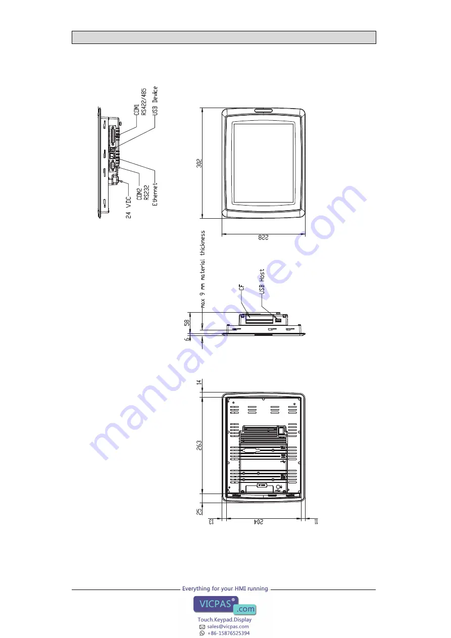 Beijer Electronics EXTER T100 Installation Manual Download Page 17