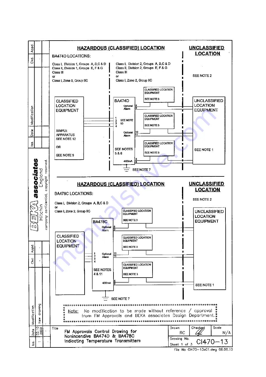 BEKA BA474D Installation & Maintenance Instructions Manual Download Page 39