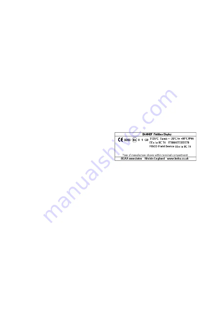 BEKA BA484DF-P Manual Download Page 19