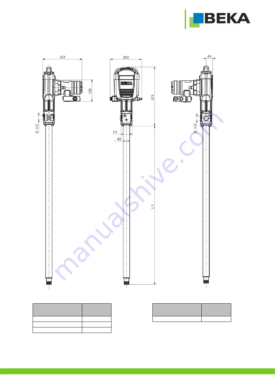 BEKA Stream H Original Operating And Assembly Manual Download Page 36