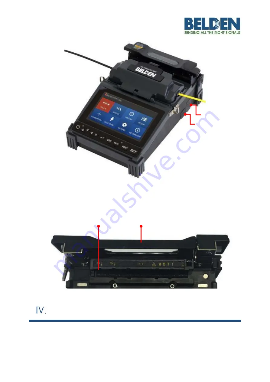 Belden FX Fusion Splicer User Manual Download Page 13