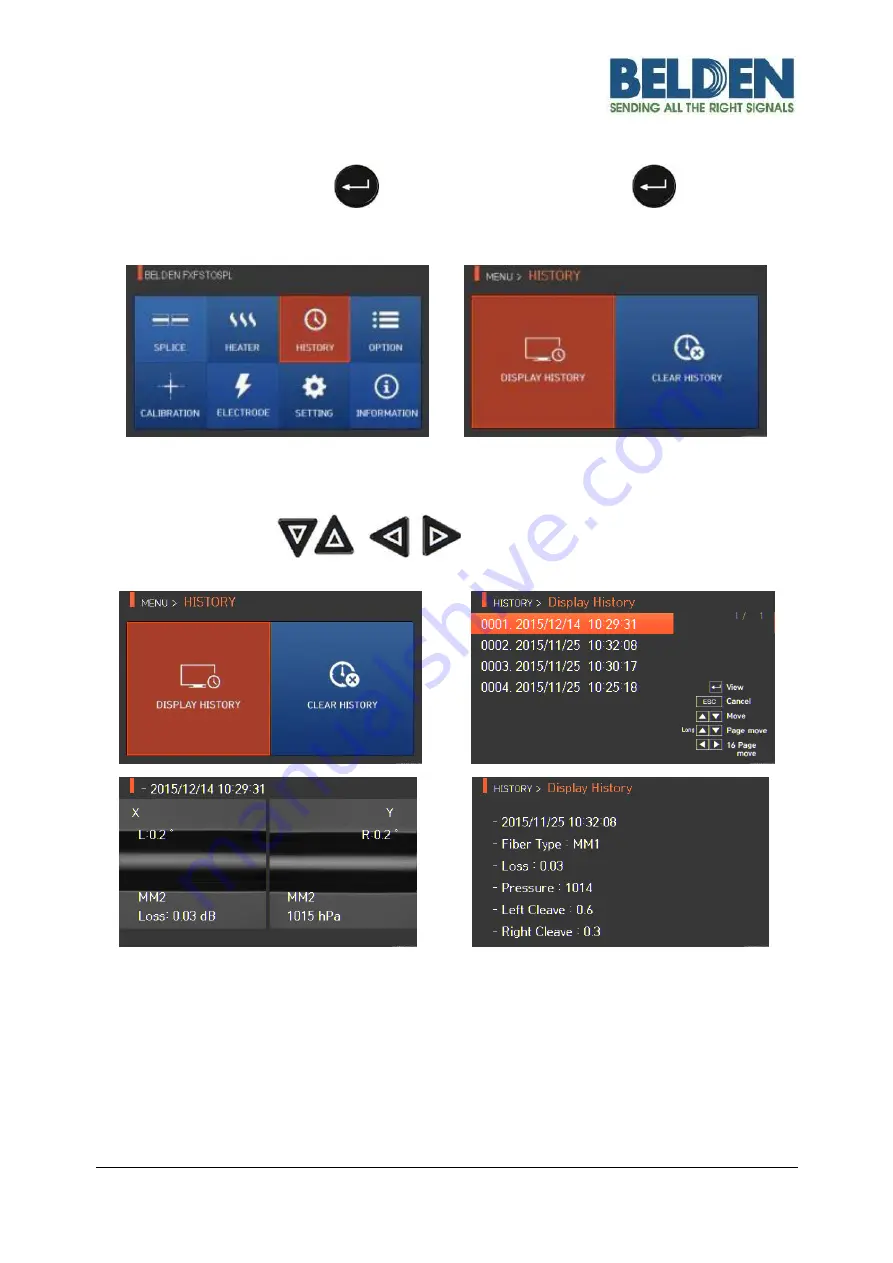 Belden FX Fusion Splicer Скачать руководство пользователя страница 39