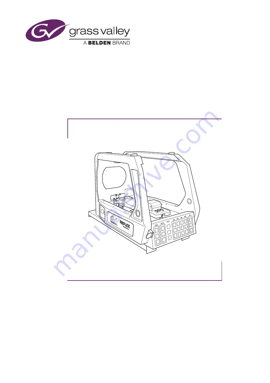 Belden Grass Valley LDK 4475/15 User Manual Download Page 1