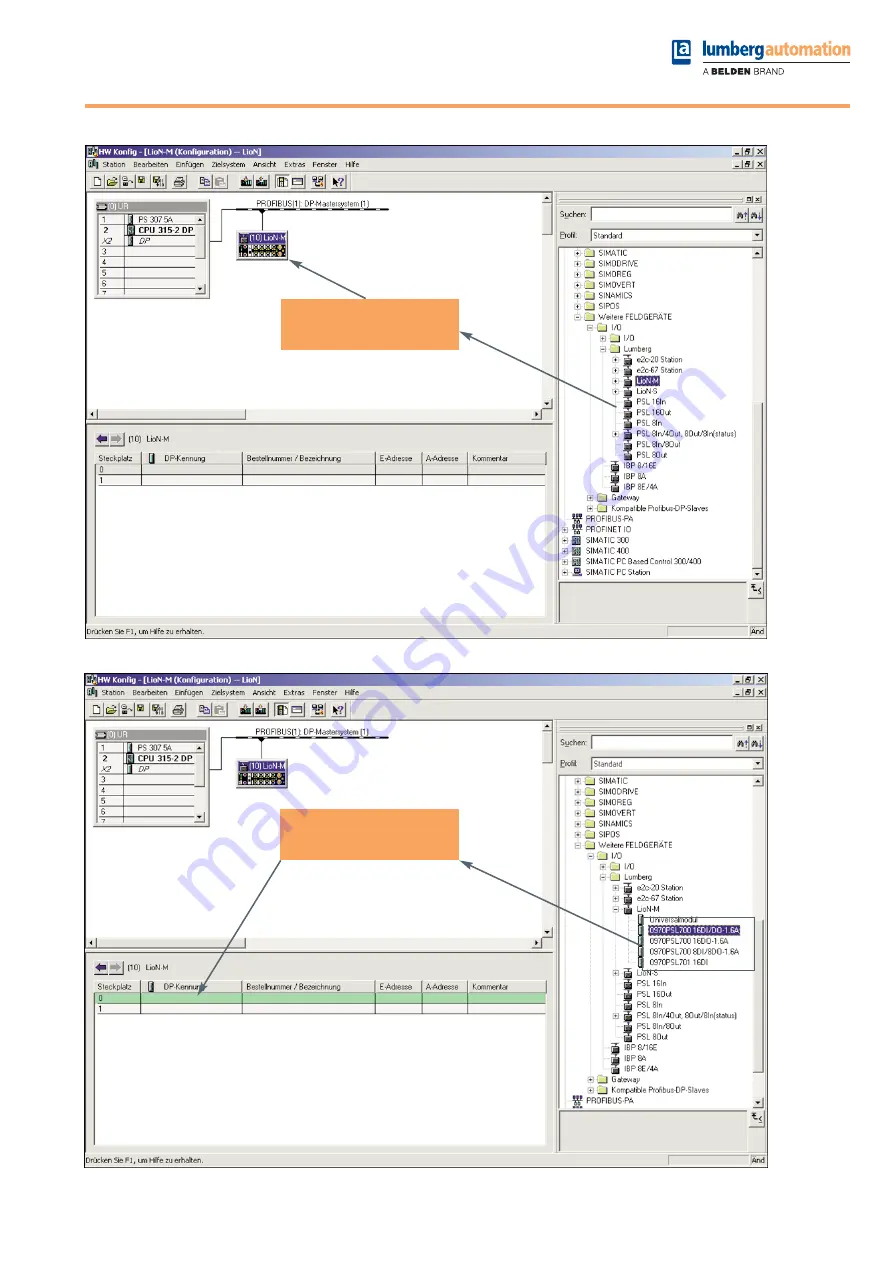 Belden LUMBERG LioN-M 0970 PSL 700 Скачать руководство пользователя страница 7