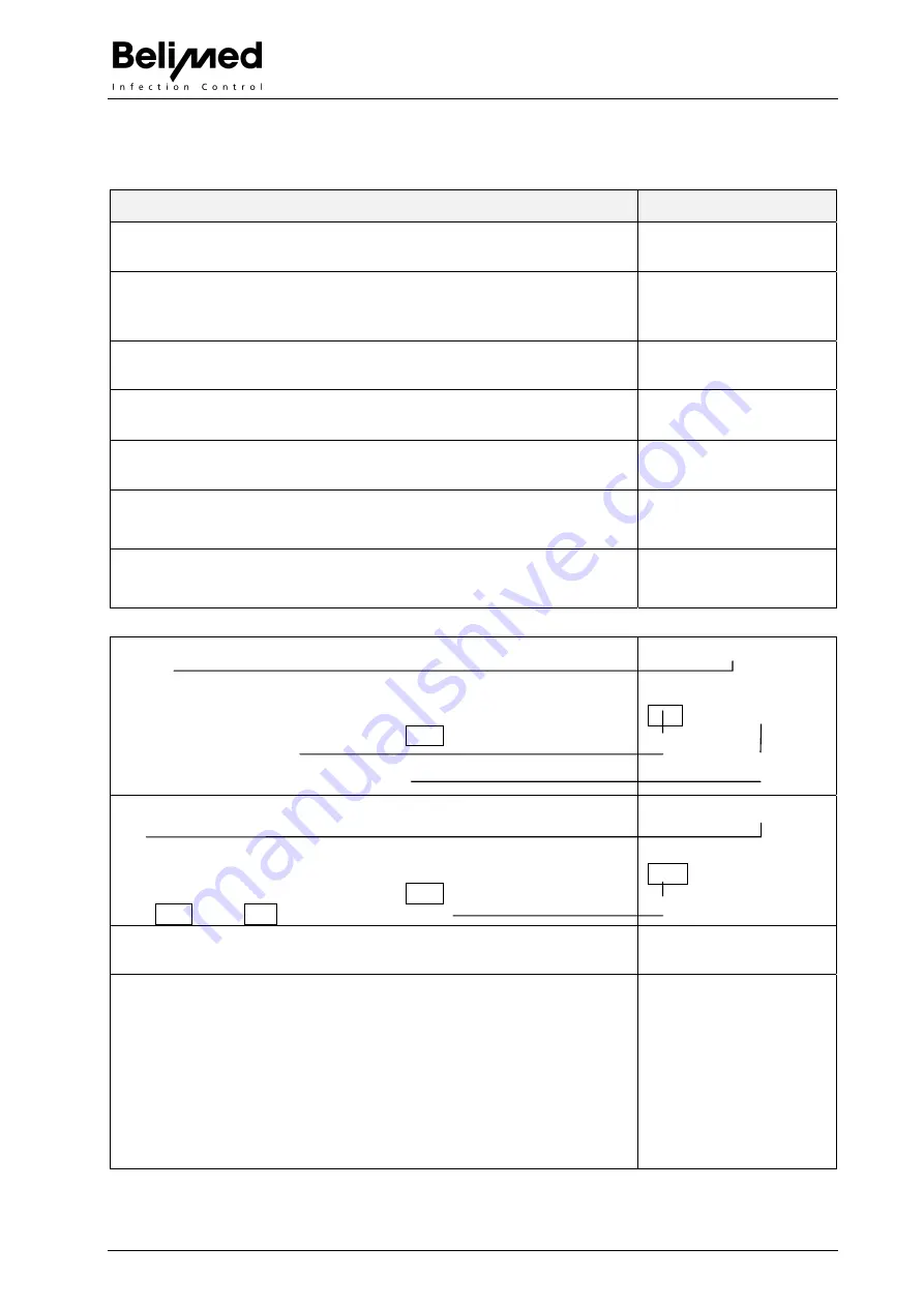 BELIMED WD230 Technical Manual Download Page 19