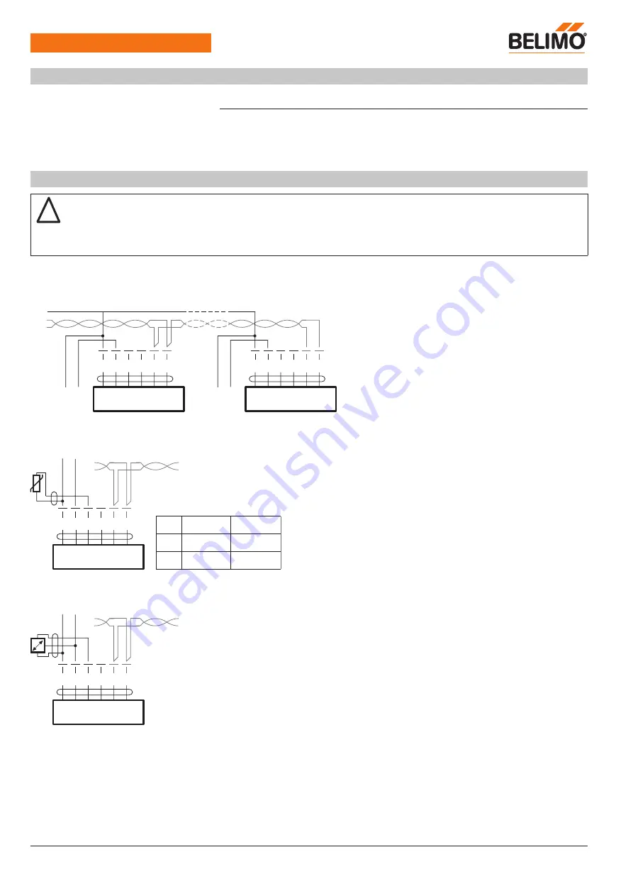 Belimo NM24A-MOD Technical Data Sheet Download Page 4