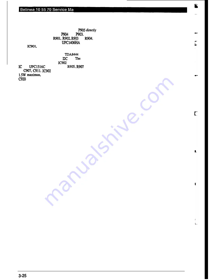 BELINEA 10 55 70 Service Manual Download Page 36