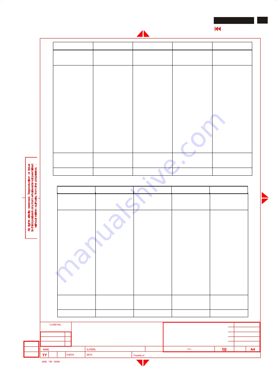 BELINEA 101830 Service Manual Download Page 74