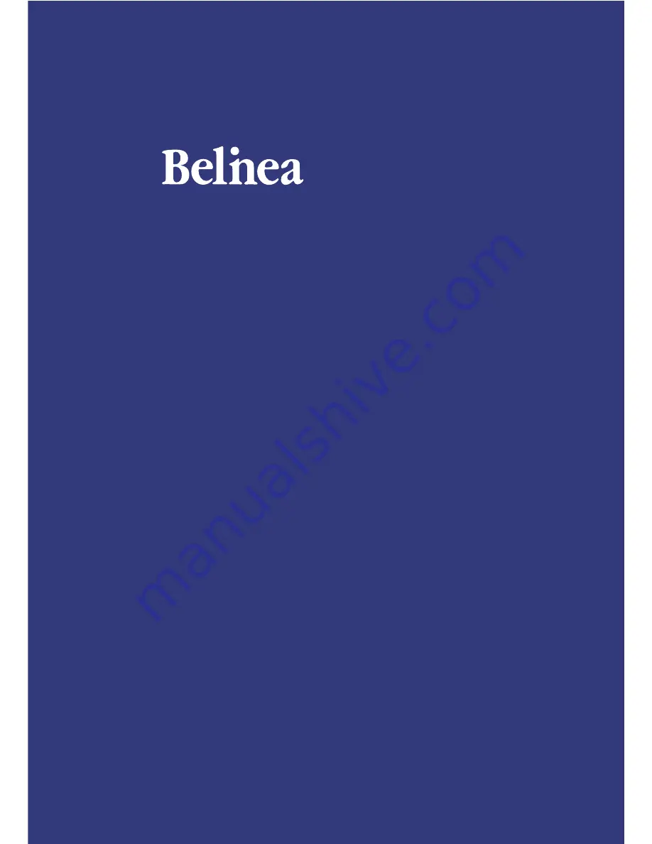 BELINEA 101902 User Manual Download Page 12