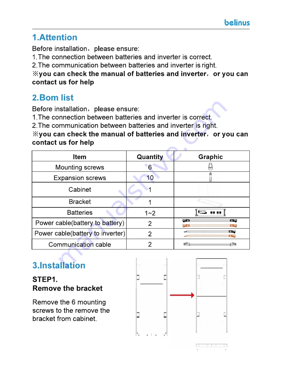 belinus Energiewall User Manual Download Page 25