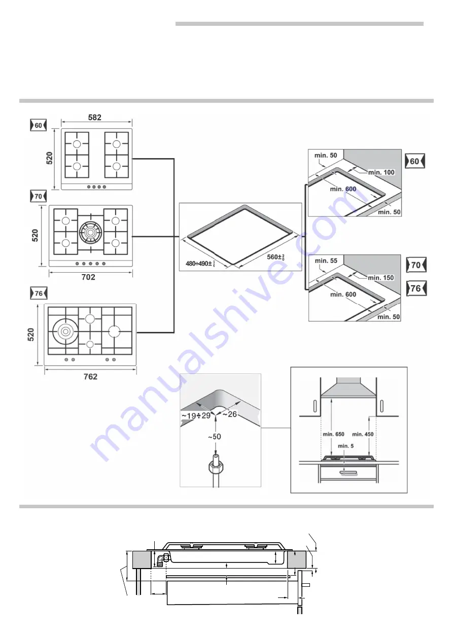 Belion GK604VG20 Installation Instructions Manual Download Page 1