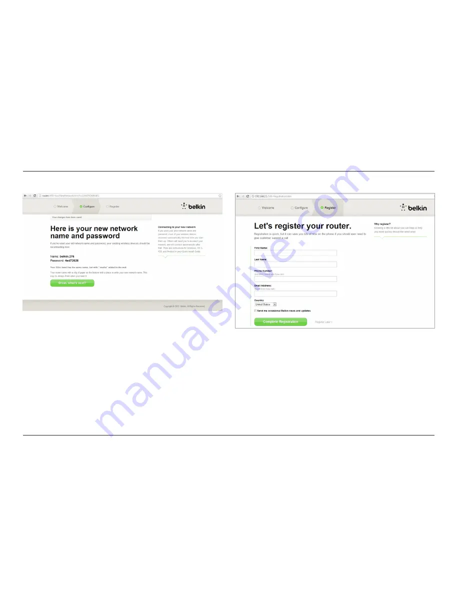 Belkin AC750 DB User Manual Download Page 9