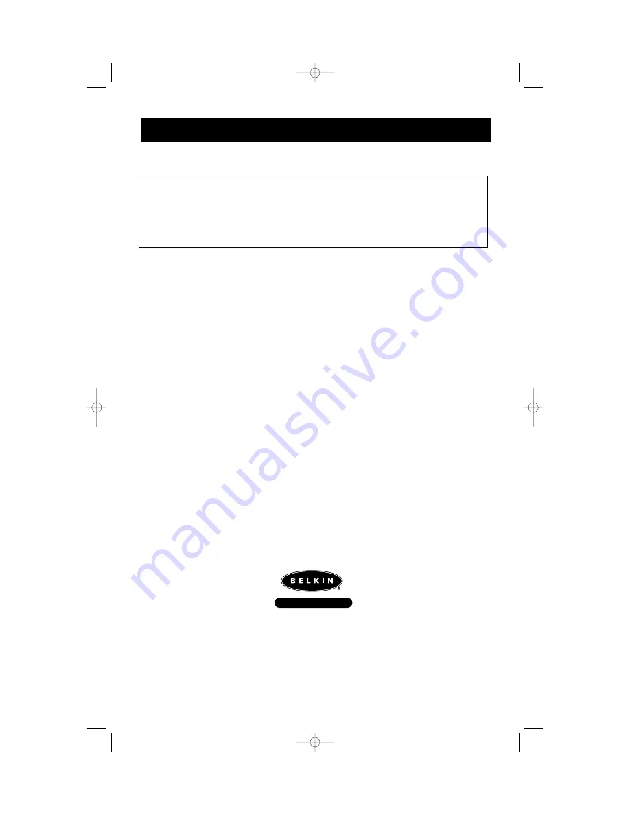 Belkin F1D108-OSD - OmniView Pro KVM Switch User Manual Download Page 64