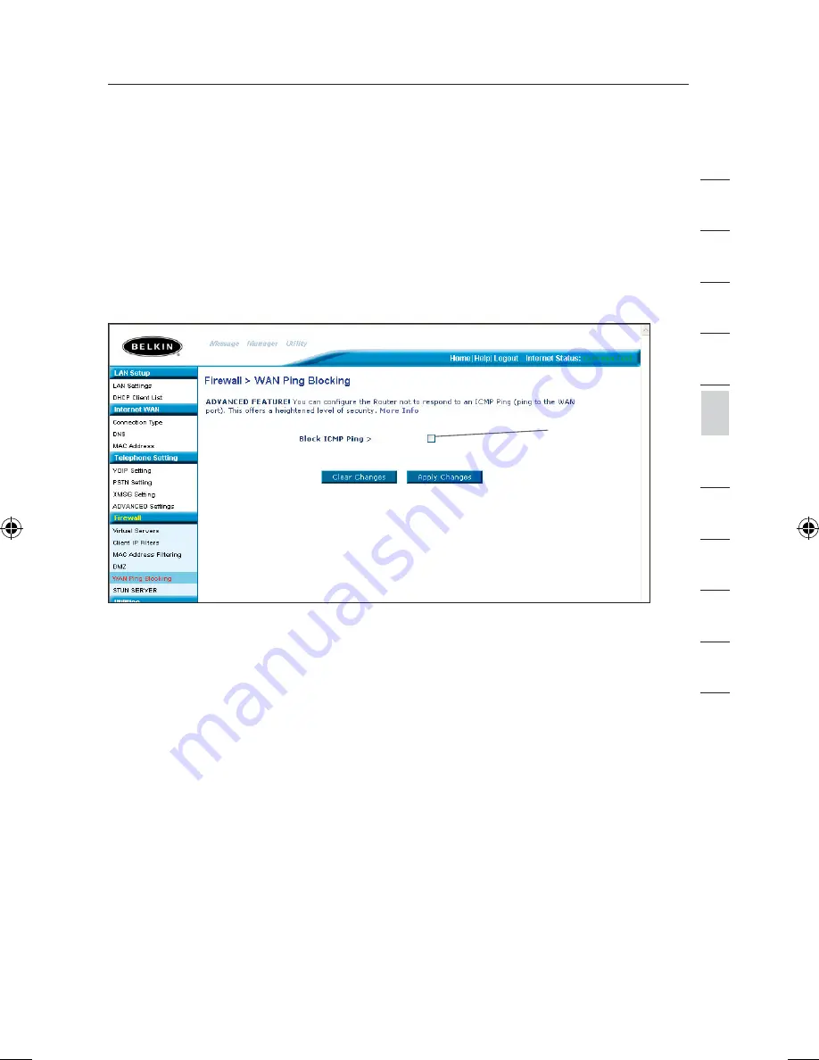 Belkin F1PG111EN User Manual Download Page 43