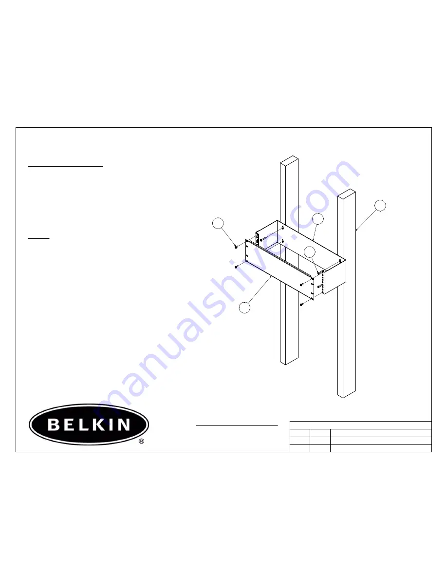 Belkin F4D051 Скачать руководство пользователя страница 1