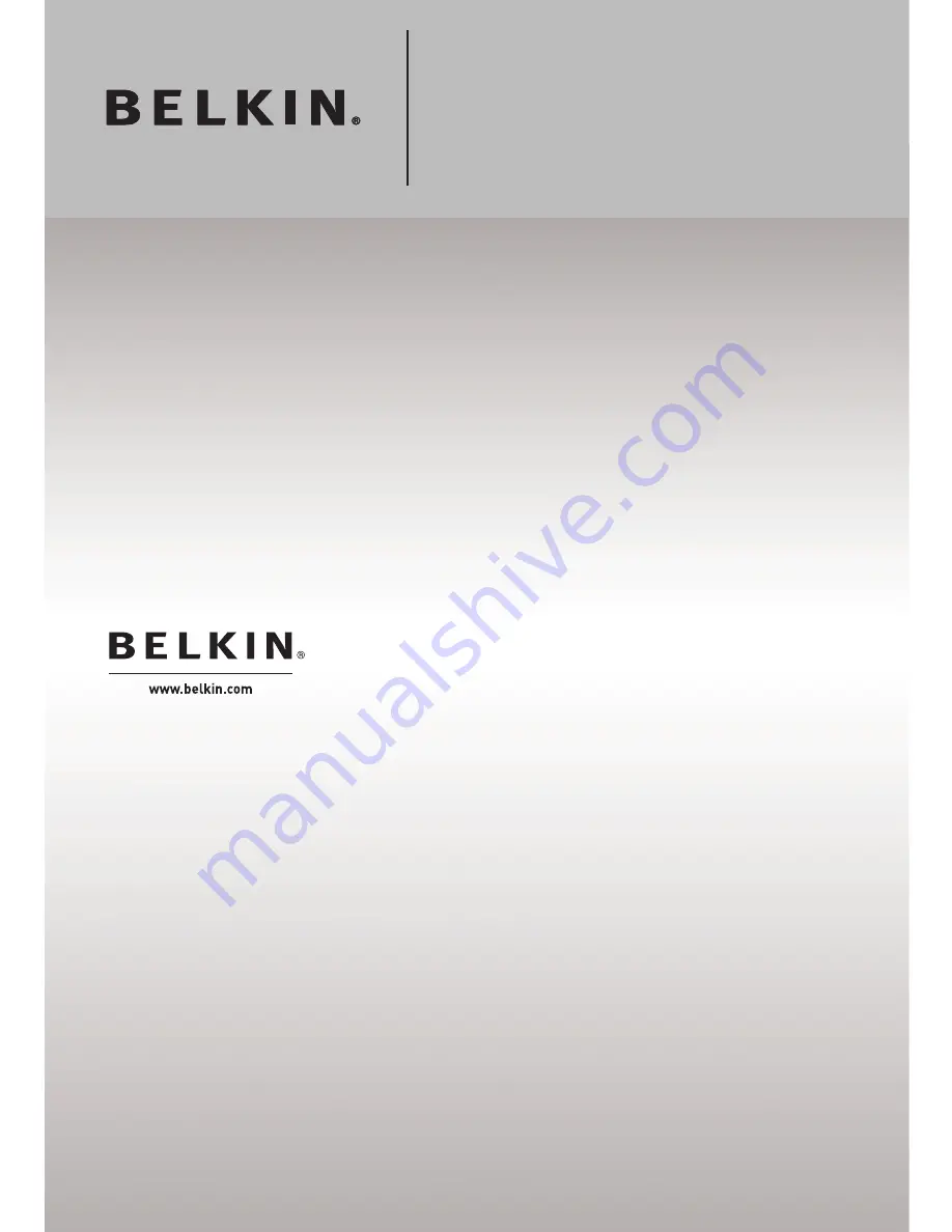 Belkin F5D4074 - Powerline AV Starter User Manual Download Page 14