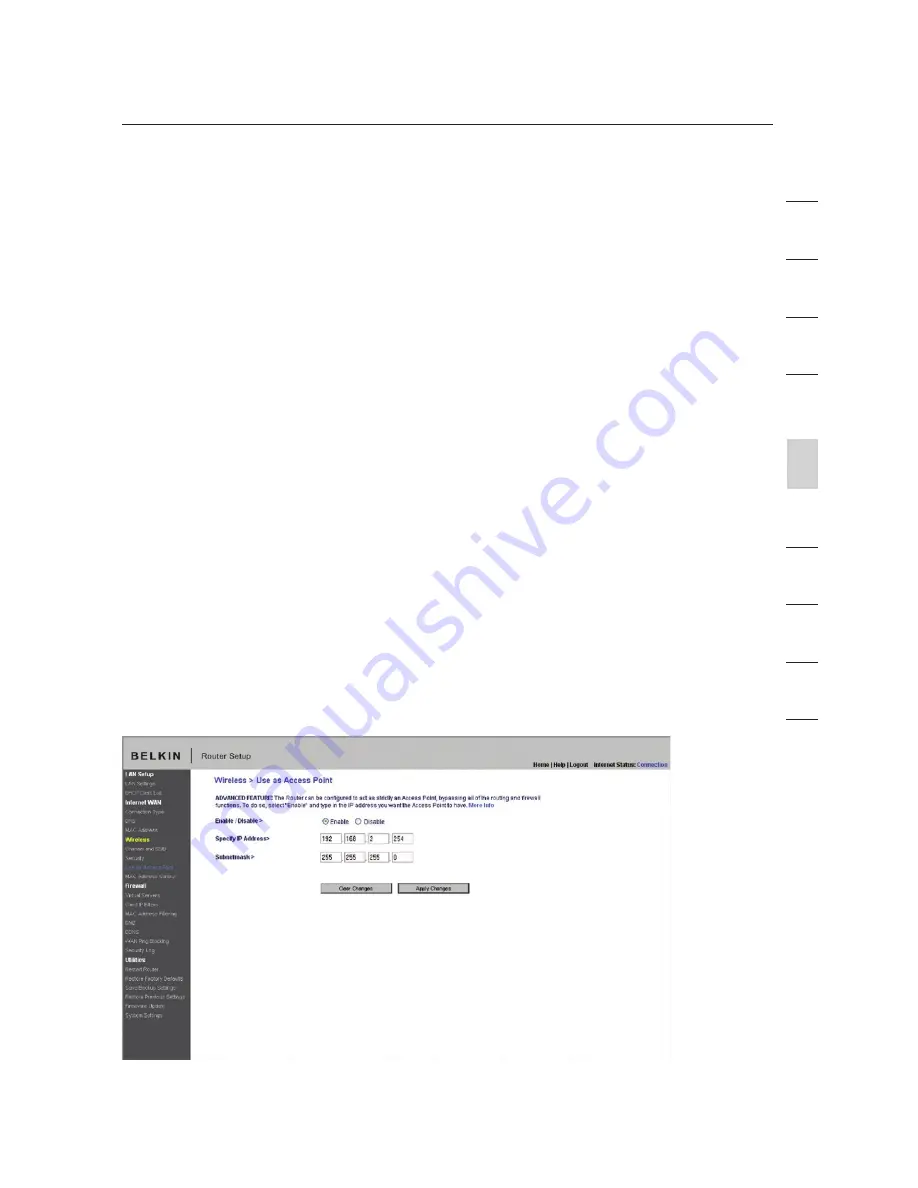 Belkin F5D8233-4 User Manual Download Page 466