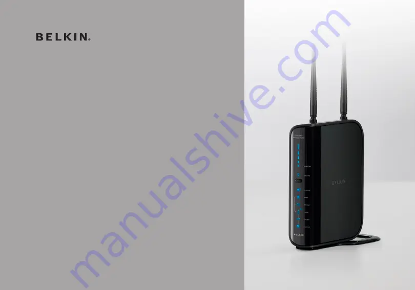 Belkin F6D6230XX4 Скачать руководство пользователя страница 1